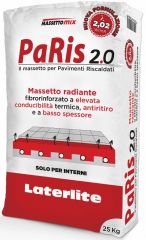 PaRis 2.0 Massetto radiante ad alta conducibilità PaRis 2.0